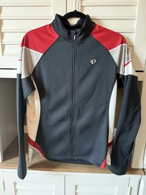 Pearl Izumi Elite Softshell 180 Womens Jacket Large Black Crimson EUC - Image 1 of 4