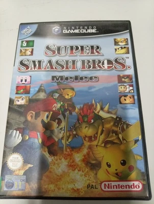 Super Smash Bros. Melee (GameCube, 2002) TESTED & WORKING UK PAL - Image 1 of 4