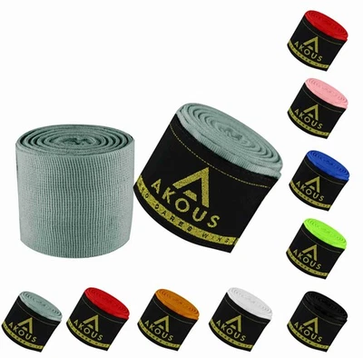 Envolturas de manos de boxeo MMA Muay Thai 180" 4,5 guantes elásticos envolturas de puño interior Foto 1 de 4