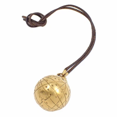 Estuche para pastillas Hermès Zodiac herrajes dorados, usado, 7,9 pulgadas de largo, 1,1x1,3x1,1 pulgadas Foto 1 de 4