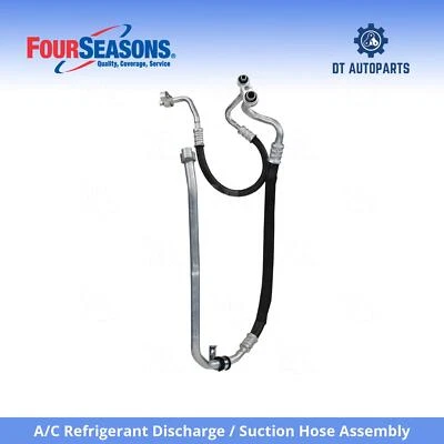 Conjunto de manguera de succión/descarga de refrigerante de aire acondicionado Lincoln Zephyr 2006 4 estaciones Foto 1 de 4