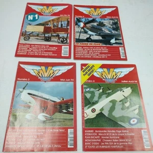 Maquette's Volantes Magazine Volumes 1-4 1994 Aviation Models - Picture 1 of 13