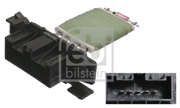 Heater Blower Resistor FOR VAUXHALL CORSAVAN 14->ON 1.2 1.3 Box X15 - Image 1 of 1