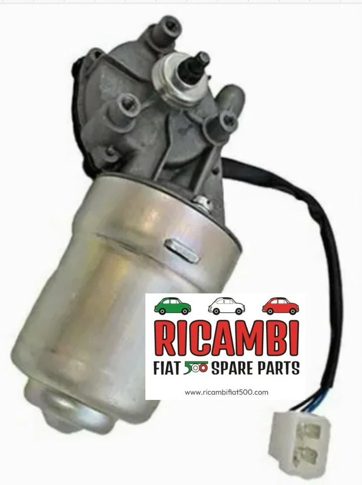 Motor limpiaparabrisas delantero clásico Fiat 500,126,127,600,850 Autobianchi A112 nuevo Foto 1 de 1