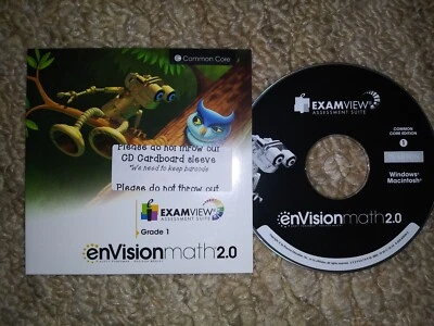 enVisionMath Common Core ExamView Assessment Suite - Grade 1 - Image 1 of 2