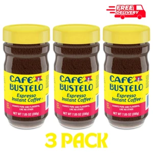 Cafe Bustelo, Espresso Style, Dark Roast Instant Coffee, 7.05 oz Jar - Picture 1 of 1