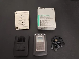 Vintage Sony SRF-SX906 AM/FM Pocket Radio in orginal box working from 1996 RARE! - Picture 1 of 5