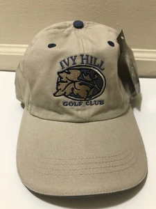 Ivy Hill Golf Club Hat/Cap Baseball Hat Tan Brand New - Picture 1 of 7