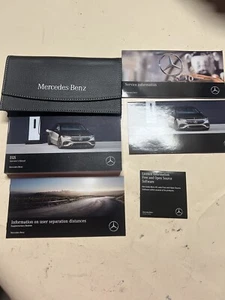 2022 Mercedes EQS EV Hatchback Sedan 450+ 580 4MATIC Owners Manual Books Set NEW - Picture 1 of 7