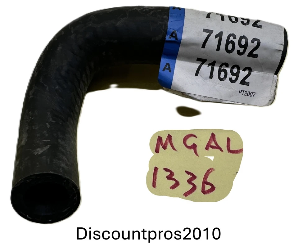 Manguera refrigerante radiador Dayco 71692 Isuzu Buick Chevy Pontiac Acura 1992-2009 Foto 1 de 1