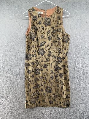 VTG 90s Jones New York 100% Silk Sleeveless Tank Lined Dress in Women’s Size 10 - Image 1 of 4