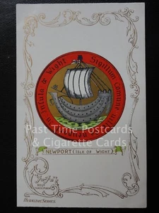 c1906 - NEWPORT I.O.W. - Heraldic Coat of Arms - Picture 1 of 1