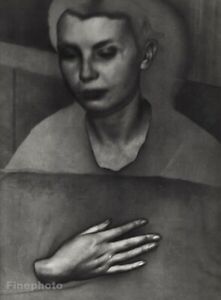 1930 Original MAN RAY Surreal MARIE GILL Woman Hand Solarized Photo Gravure Art