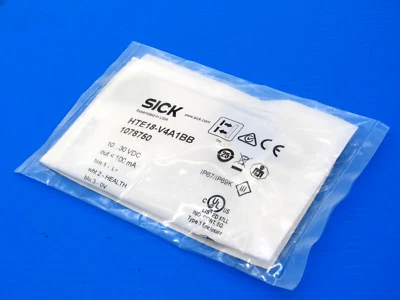 NEW SICK HTE18-V4A1BB SENSOR 10/30 VDC 1078750 HTE18V4A1BB - Image 1 of 2