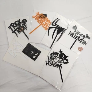 Halloween Party Food Picks Medium Set Of 6 - Picture 1 of 9
