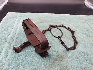 Vintage Triumph Trap Kangaroo No. 3 Double Coil Spring Leg Trap - Picture 1 of 8