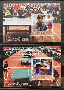 2x Guinea Bissau - Table Tennis / Sport on stamps MNH** Del.5 - Picture 1 of 1