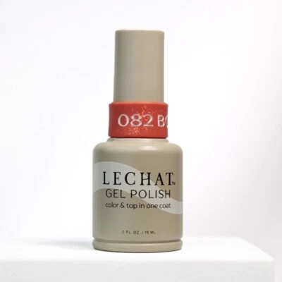 LeChat Color & Top in One Coat Gel Polish LG082 Bonfire 0.5 oz - Image 1 of 2