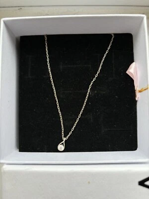 Pandora Infinito Plata Esterlina Cultivado en Laboratorio Diamante Colgante Collar 0.15 Foto 1 de 2