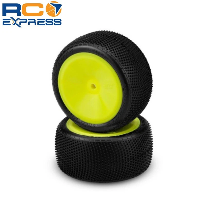 JConcepts Fuzz Bite Lp Tire Pink Cmpnd Mounted 3348y Wheel 2 JCO3152-201021 - Image 1 of 1