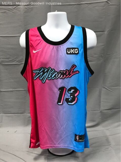 Adults Miami Heat #22 Basketball Jersey in Blue & Pink(City Edition)