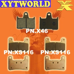 FRONT REAR Brake Pads For SUZUKI GSXR 750 K4 K5 2004 2005 - Picture 1 of 3