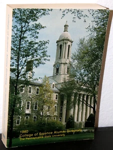 Penn State University 1980 College of Science Alumni Directory 440 page PB - Picture 1 of 9