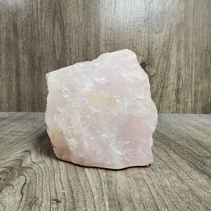 Rough Rose Quartz Candle Holder - Over 2 pounds - Picture 1 of 6