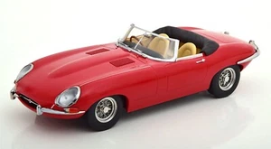 Jaguar E-Type convertible abierto Ser.1 RHD 1961 rojo modelo de coche 180482 KK- - Imagen 1 de 6