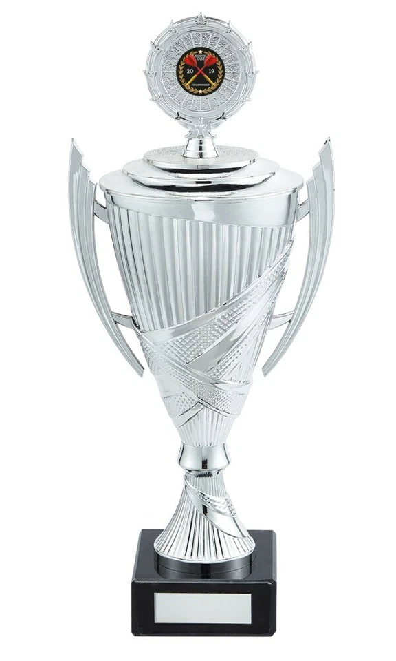 Achievement Trophy Cups Silver Crusader Cup Awards 5 Sizes FREE Engraving - Image 1 of 1