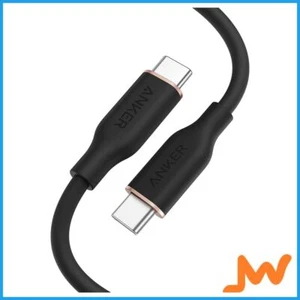 Anker 643 PowerLine III Flow Silicone Cable USB-C to USB-C Black - Picture 1 of 6