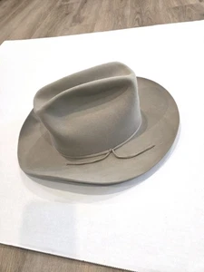 Resitol Self Conforming 4XXXX Fur Felt Beaver Western Hat 6 7/8" Melerol Vtg - Picture 1 of 12