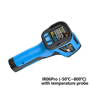 IRO6 Pro Digital Infrared Thermometer -40°C～800°C/-40°F~1472°F Temperature Meter - Picture 1 of 14