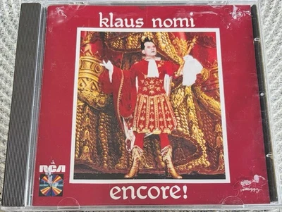 Original CD Klaus Nomi ENCORE! 13 Songs RCA 1984 Guter Zustand! - Bild 1 von 3