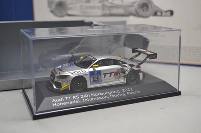 MINIMAX - NURBURGRING 2011 - AUDI TT-RS #126 - 1:43 SCALE MODEL CAR  AUDI DEALER - Image 1 of 4