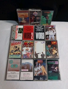 15x Rap Cassette Tape Lot 80er Hip Hop - LL Cool J Gucci Crew II Audio Two + - Bild 1 von 7