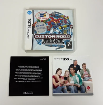 CUSTOM ROBO ARENA NINTENDO DS VIDEO GAME CASE + INSERTS NO GAME AUTHENTIC - Image 1 of 4