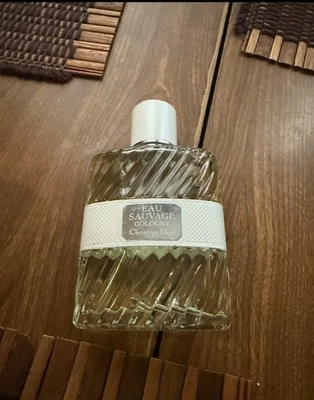 Eau Sauvage By Dior 3.4 oz / 100 ml as is see pictures  - Image 1 of 3