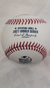 2021 Rawlings Official WORLD SERIES Baseball ATLANTA BRAVES - 712 - Picture 1 of 3