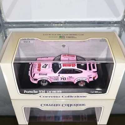 Corretto Collezione 1/43 Porsche 934 LM Le Mans #70 Modello Auto Nuova - Immagine 1 di 4