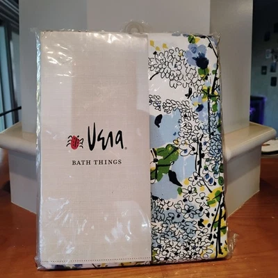 Vera Neumann Bath Things Fabric Shower Curtain Flowering Branch Print - NEW - Image 1 of 4