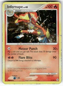 Infernape Diamond and Pearl Holo Rare Pokemon Moderately played - Picture 1 of 2
