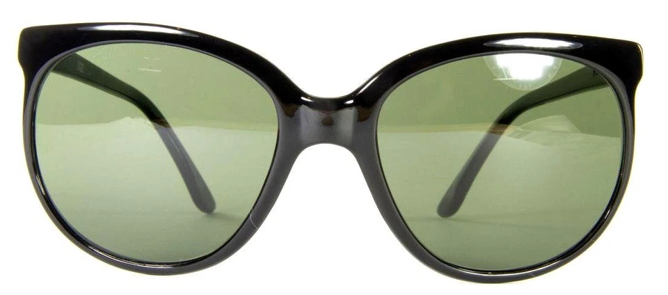 259 $ новый винтажный Vuarnet 002 черный солнцезащитные очки PX3000 зеленый минеральное стекло линзы - Изображение 1 из 4