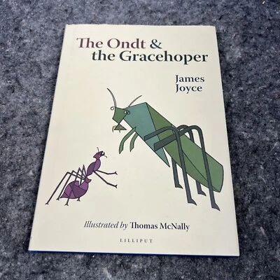The Ondt & The Gracehoper - James Joyce Thomas McNally 1st Lilliput 2014 RARE! - Image 1 of 4