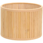 Bamboo Lampshade Cloth Indoor Sconces Wall Lighting Drum Shades Weaving
