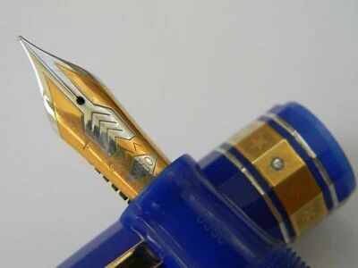 Pluma Estilográfica Omas Collezionne Europa Oro 18K Fino Pt Edición Limitada En Caja * Foto 1 de 4