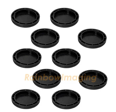 10 Pcs Lens Rear Cover Caps for Micro 4/3 M43 Mount Olympus E-P5 E-PL6 E-PL7