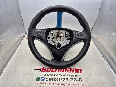 Lenkrad Lederlenkrad Multifunktionslenkrad BMW 1er E87 E81 6769894 3057364A3 - Bild 1 von 4