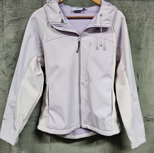 Denali Jacke Mantel Damen XL Lila Lavendel Polyester Reißverschluss Kapuze taillierte Taschen - Bild 1 von 14