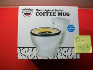 NUEVO INODORO DE CERÁMICA ORIGINAL BIGMOUTH COLECCIONABLE TAZA DE CAFÉ - GRAN REGALO MORDAZA - Imagen 1 de 5